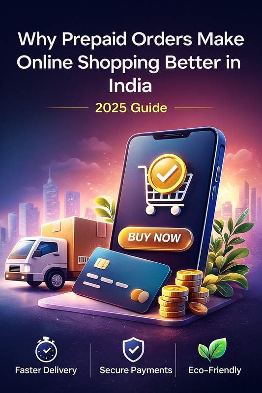 Why Prepaid Orders Make Online Shopping Faster, Safer & More Reliable in India