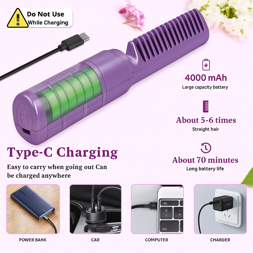 Meneflix Mini Hair Straightener